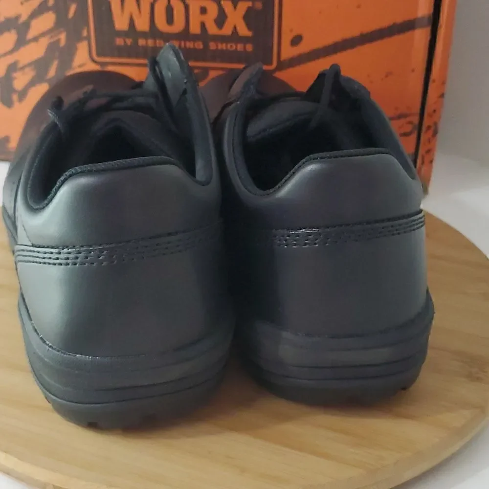 Worx by Red Wing Shoes Men's Slip Resistant Black Work Oxford Shoes Size 13 5039